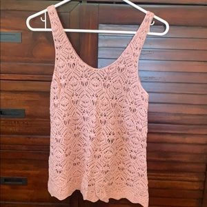 NWT Pink Knit Tank